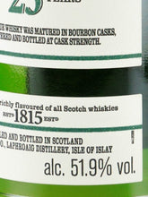 Load image into Gallery viewer, Laphroaig 25 Years Old Cask Strength 2021 Release