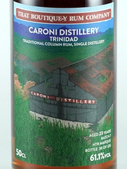 Boutique Rum Company Caroni 23 Years Old Batch 7