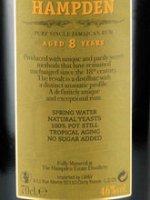 Load image into Gallery viewer, Hampden Jamaican Rum 8 Years Old LMDW