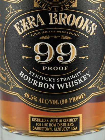 Ezra Brooks 99 Proof Bourbon Whiskey