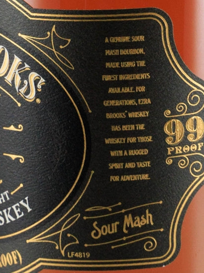 Ezra Brooks 99 Proof Bourbon Whiskey