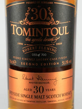 Load image into Gallery viewer, Tomintoul 30 Years Old Robert Fleming 30th Anniversary 2nd Edition