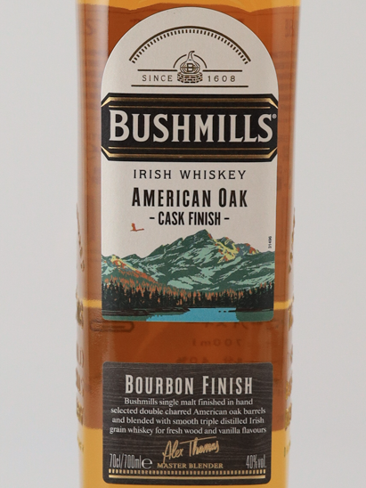 bushmills american oak finish