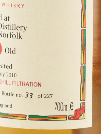Black Adder Raw Cask The English 10 Years Old