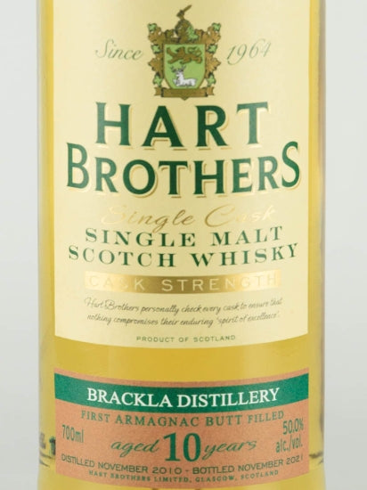 Hart Brothers Finest Collection Blackla 10 Years Old 2010