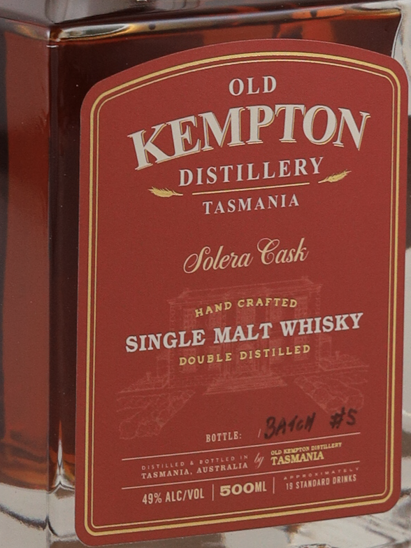 Old Kempton Solera Cask