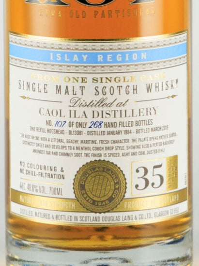 Extra Old Particular Caol Ila 35 Years Old 1984