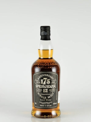 Springbank 12 Years Old 175th Anniversary