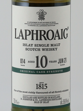 Load image into Gallery viewer, Laphroaig 10 Year Cask Strength Batch 14 58.6%