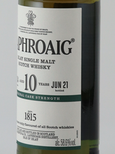 Load image into Gallery viewer, Laphroaig 10 Year Cask Strength Batch 14 58.6%