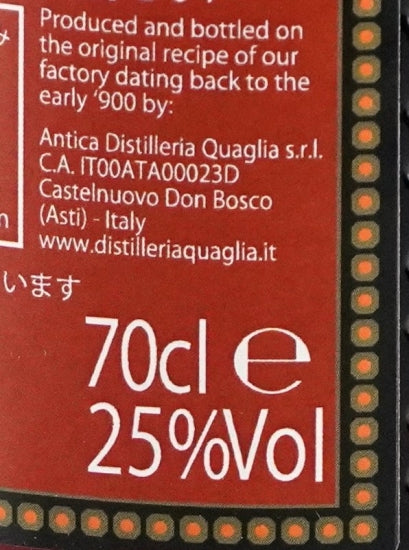 Quaglia Lampone