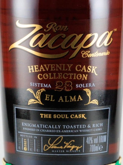 Ron Zacapa 23 Years Old El Alma