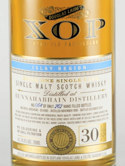 Extra Old Particular Bunnahabhain 30 Years Old 1990