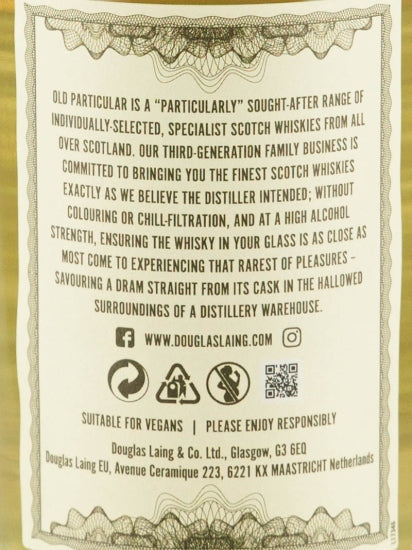Old Particular Cheers to Better Days Port Dundas 15 Years Old 2006