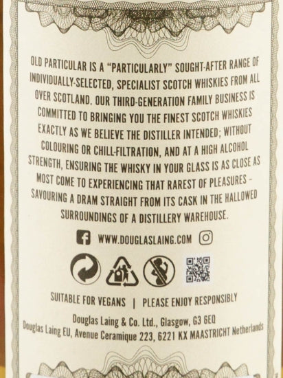 Old Particular Mortlach 12 Years Old 2009