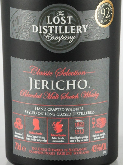 Lost Distillery Classic Jericho