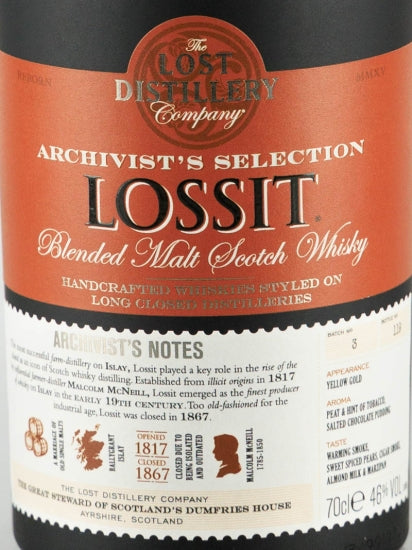 Lost Distillery Archivist Rosyth