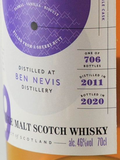 Hepburn's Choice Ben Nevis 9 Years Old 2011