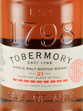 Load image into Gallery viewer, Tobermory 21 Years Old Oloroso Cask Finish