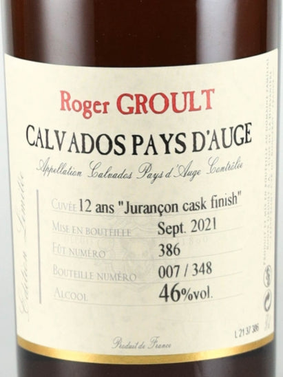 Roger Groult 12 Years Old Juran?on Finish