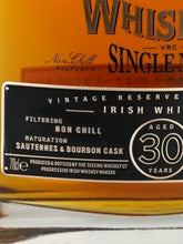 Load image into Gallery viewer, Teeling Vintage Reserve 30 Years Old 1991