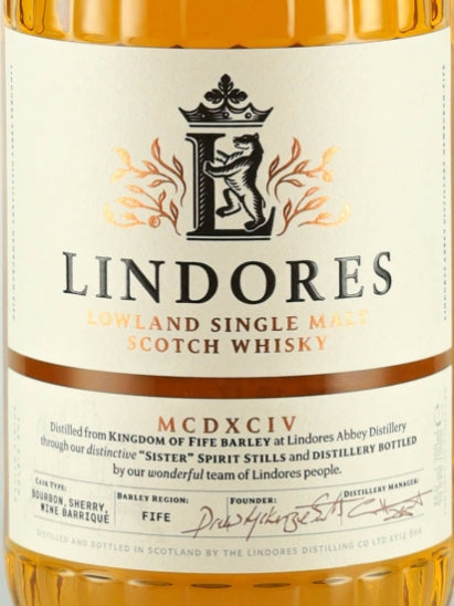 Lindores Single Malt MCDXCIV