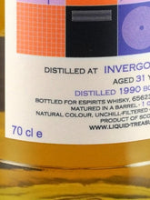 Load image into Gallery viewer, Liquid Treasures Invergordon 31 Years Old 1990