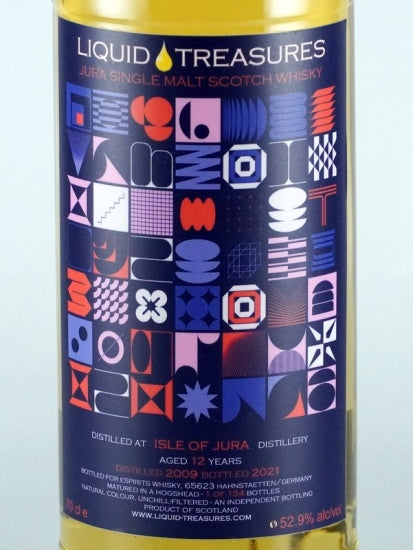 Liquid Treasures Isle of Jura 12 Years Old 2009
