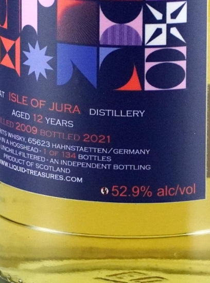 Liquid Treasures Isle of Jura 12 Years Old 2009