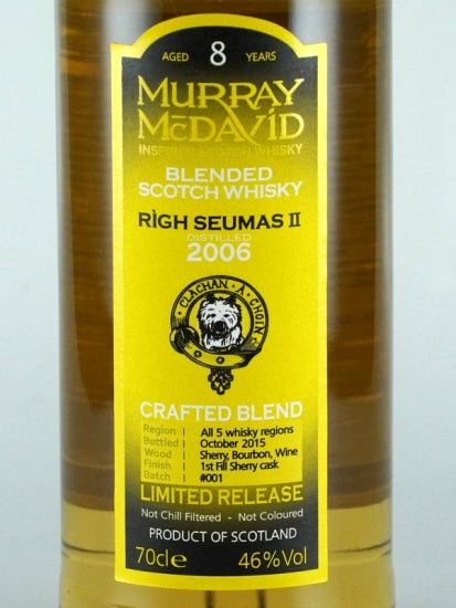 Murray McDavid Righ Seumas II 8 Years Old 2006