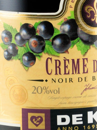 De Kuype Creme de Cassis Noir de Bourgogne