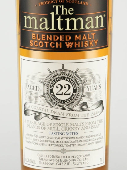 The Maltman Blended Malt 22 Years Old 1999