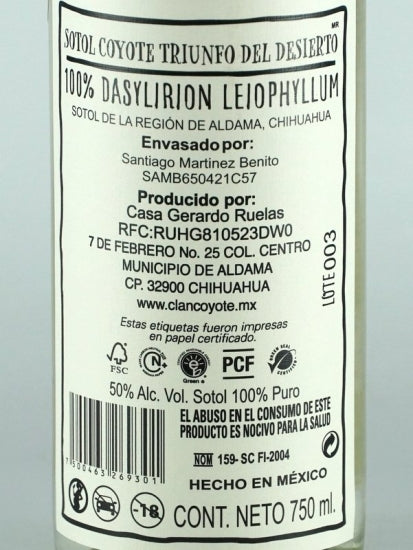 Sotol Coyote Chihuahua