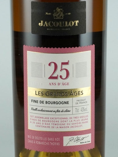 Jacoulot Grand Age Fine de Bourgogne 25 Years Old