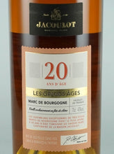 Load image into Gallery viewer, Jacoulot Grand Age Marc de Bourgogne 20 Years Old