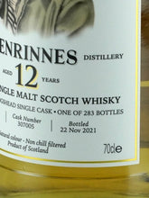 Load image into Gallery viewer, Ault Goonsy's Malt Benrinnes 12 Years Old 2009 55.2%