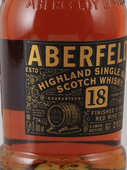 Aberfeldy 18 Years Old Cort Rotie Cask Finish