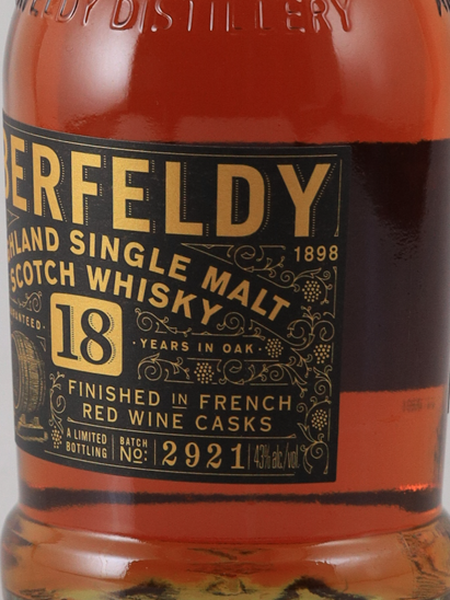 Aberfeldy 18 Years Old Cort Rotie Cask Finish