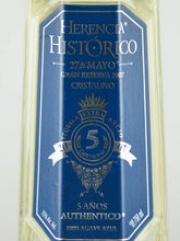 Load image into Gallery viewer, Herencia Historico 27 de Mayo 5 Years Old Cristalino