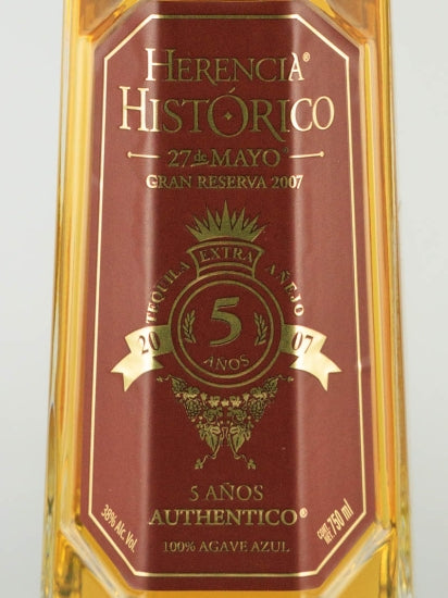 Herencia Historico 27 de Mayo 5 Years Old Gran Reserva