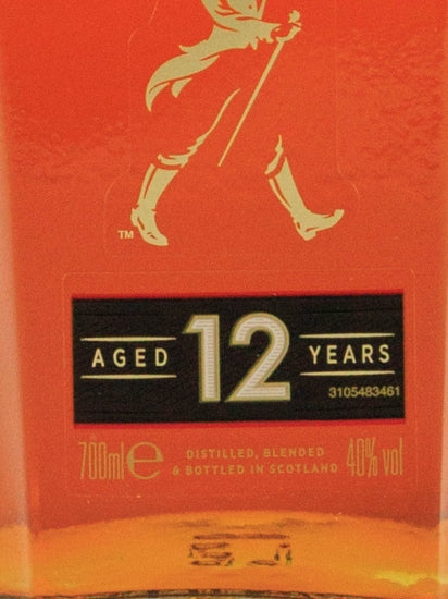 Johnnie Walker 12 Years Old Sherry Finish