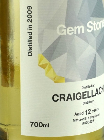 Gemstone Craigellachie 12 Years Old 2009