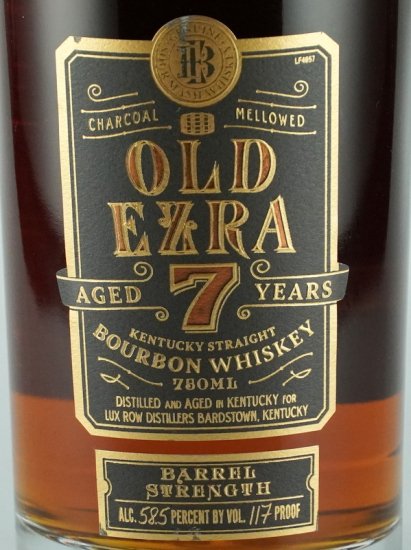 Old Ezra 7 Year Barrel Strength 58.5% [Parallel Import] (Defective label)