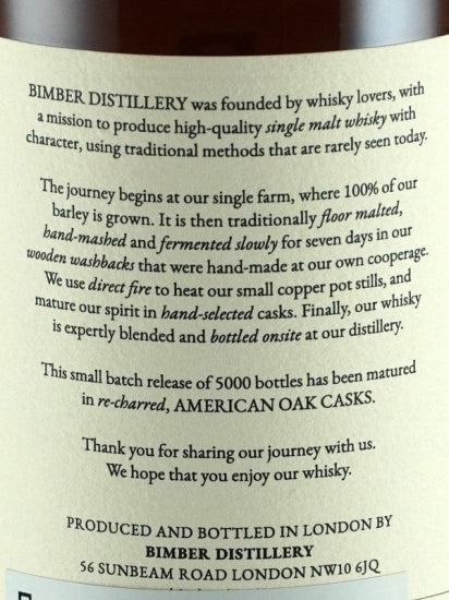 Bimber Single Malt Richard Oak Cask