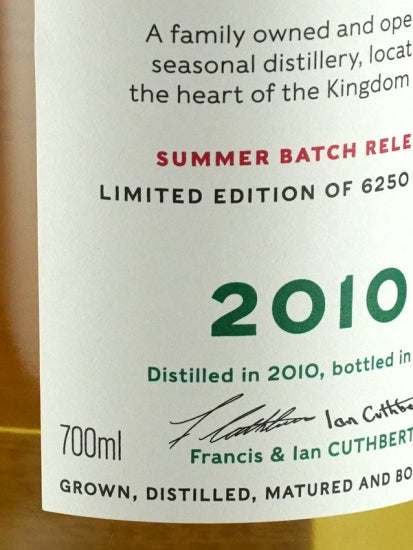 Daftmill 2010/2021 Summer Batch Release