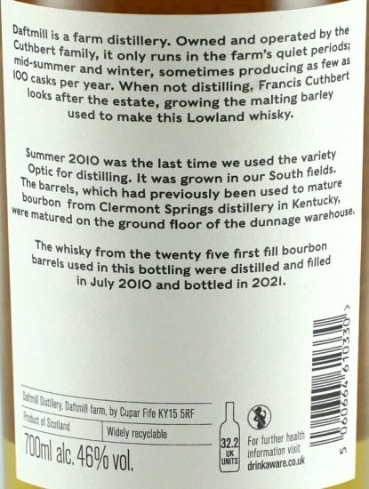 Daftmill 2010/2021 Summer Batch Release