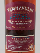 Load image into Gallery viewer, Tamnavulin Red Wine Cask French Cabernet Sauvignon