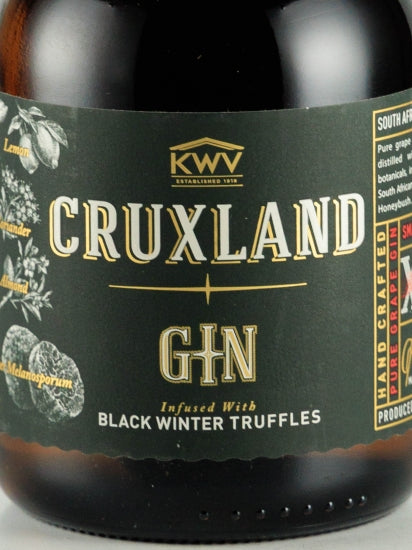 KWV Cruxland Gin Black Winter Truffle