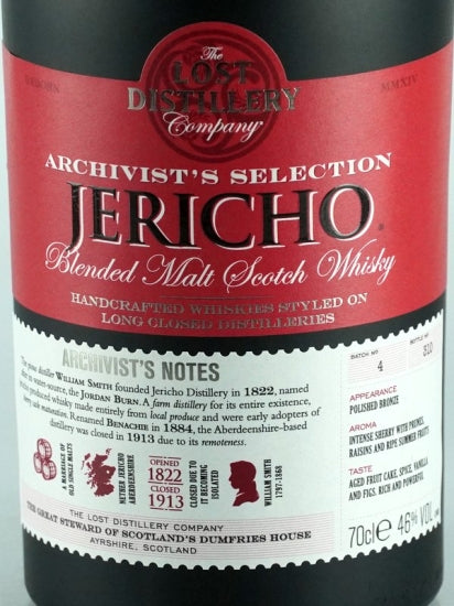 Lost Distillery Archivist Jericho