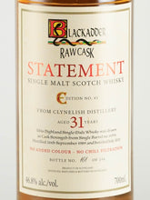 Load image into Gallery viewer, Black Adder Statement Clynelish 31 Years Old 1989